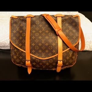 RARE Louis Vuitton Large Saddle Bag